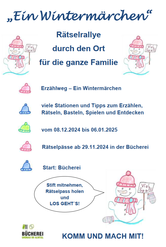 Ein Wintermärchen (Rätselrallye)